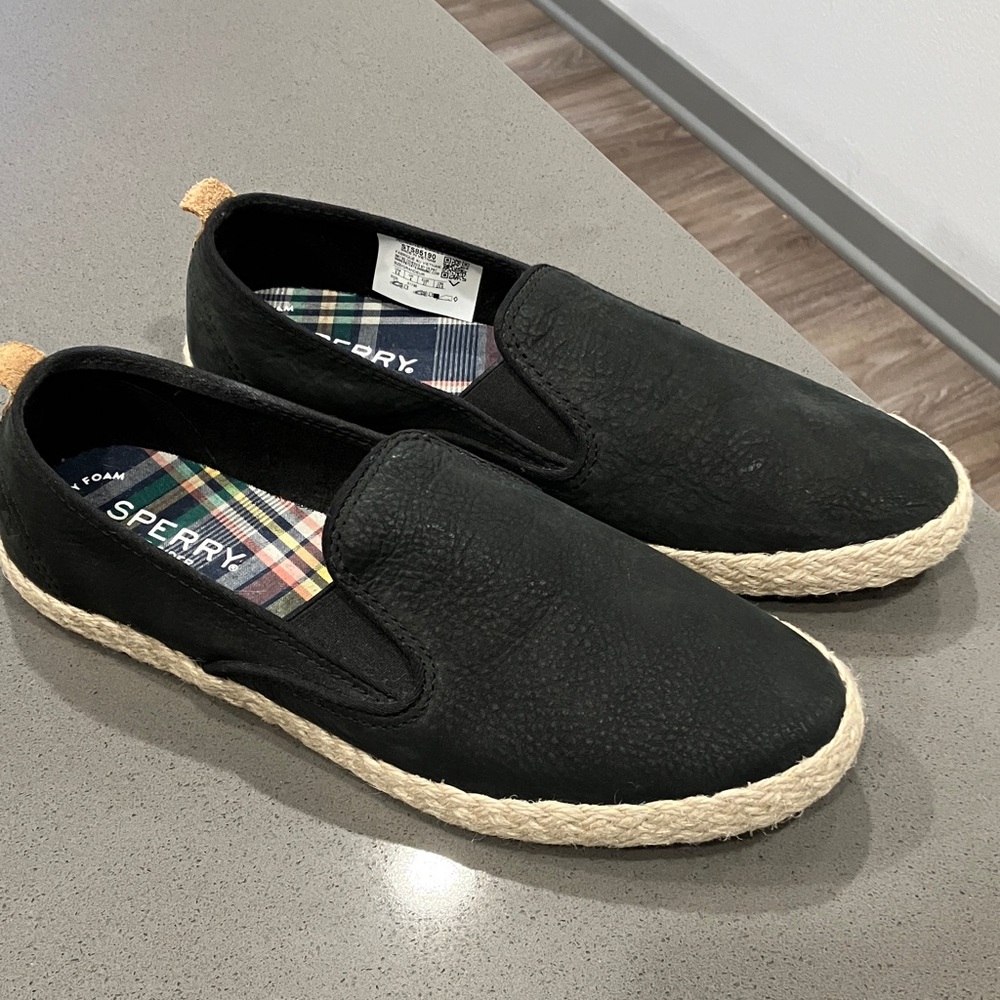 Sperry Women’s Black Slip-On Loafers - Picture 3 of 5